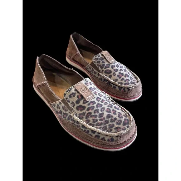 Ariat 10017458 Earth Cruiser Cheetah Animal Print Loafer Shoe Women's US 9 B - Picture 5 of 11